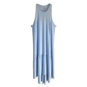 Sweaty Betty London Small Explorer Ace Hilo Midi Dress Breeze Blue Racerback NWT